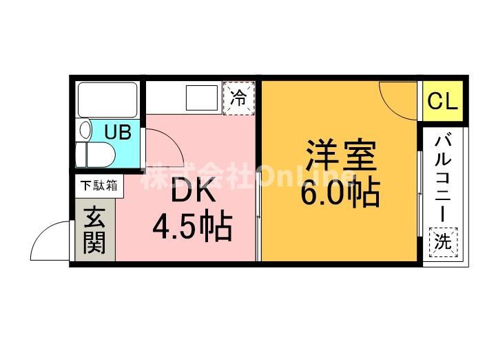 アクセル東大阪の間取り