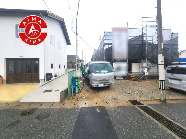 福岡市東区西戸崎5丁目第1-2棟（1号棟）の外観|デザイン性のある外観です。