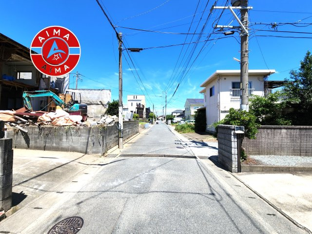 福岡市東区西戸崎5丁目第1-2棟（1号棟）の外観|お庭で自由な時間を過ごせます。