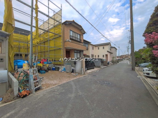 【前面道路含む現地写真】 | 名古屋市西区稲生町４丁目47-2【仲介手数料無料】新築一戸建て　1号棟