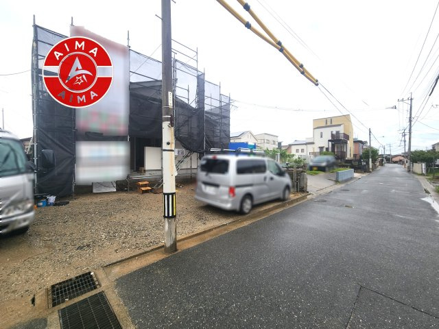 福岡市東区西戸崎5丁目第1-2棟（2号棟）の外観|デザイン性のある外観です。