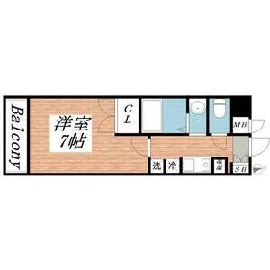 フルール須磨の間取り