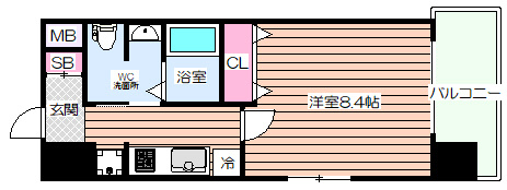【間取り】 | グランカーサ梅田北
