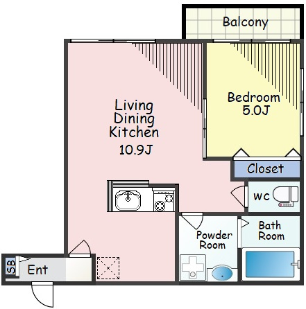 I-HOUSEの間取り