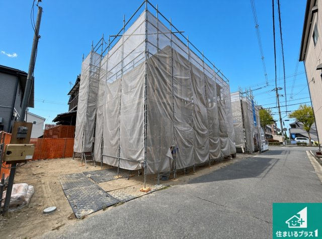 ●5(土)6(日)現地説明会！　天理市前栽町　全2邸の前面道路含む現地写真|周辺は閑静な住宅街です。前面道路もしっかりと有りますので車の出し入れも安心ですよ！
