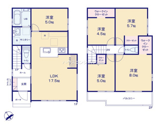 【間取り】 | 名古屋市緑区鳴丘２丁目509【仲介手数料無料】新築一戸建て　1号棟