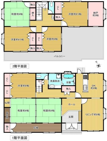 　津市白塚町字石神の間取り