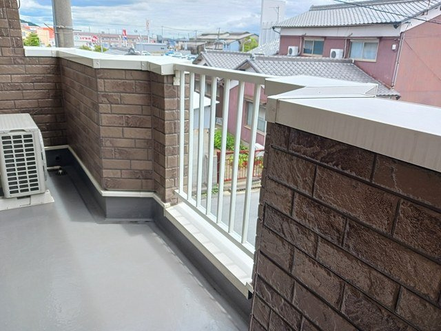 メゾンカルフールＢのバルコニー