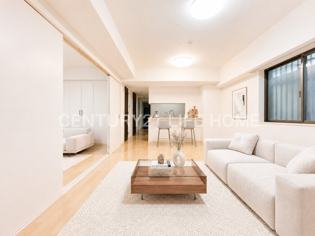 【居間・リビング】 | 【エムブランド梶ヶ谷】 | 使いやすい居間です