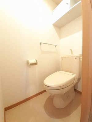 【トイレ】 | リバティＮ | ゆったりとした空間のトイレです