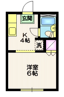 プルミエ駒沢Ｂの間取り