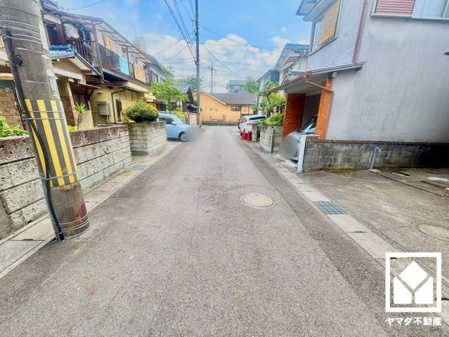 大津市皇子が丘３丁目　1期の前面道路含む現地写真|7月14日　現地写真更新