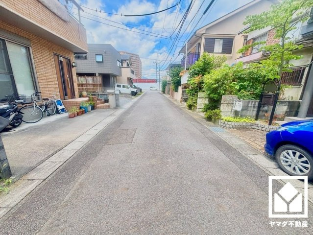 大津市皇子が丘３丁目　1期の前面道路含む現地写真|7月14日　現地写真更新