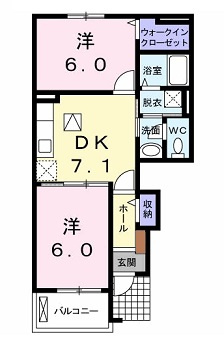 パルティーレの間取り