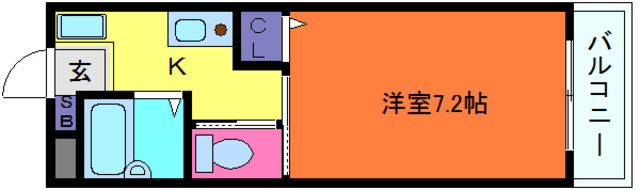 グランツ岡本の間取り