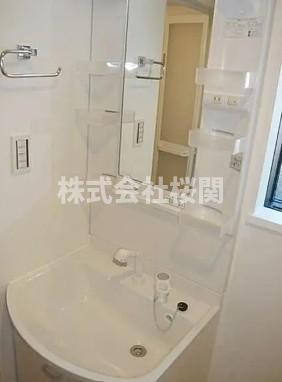 Ｃｏｍｆｉｅ横浜戸部の洗面所|※他号室参考写真