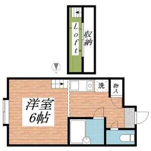 パンシオン白川台No.1の間取り