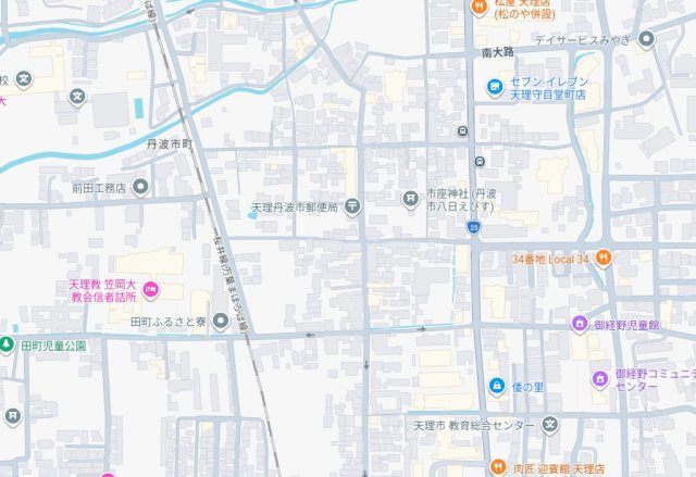 ●5(土)6(日)現地説明会！　天理市丹波市町　限定1邸の地図