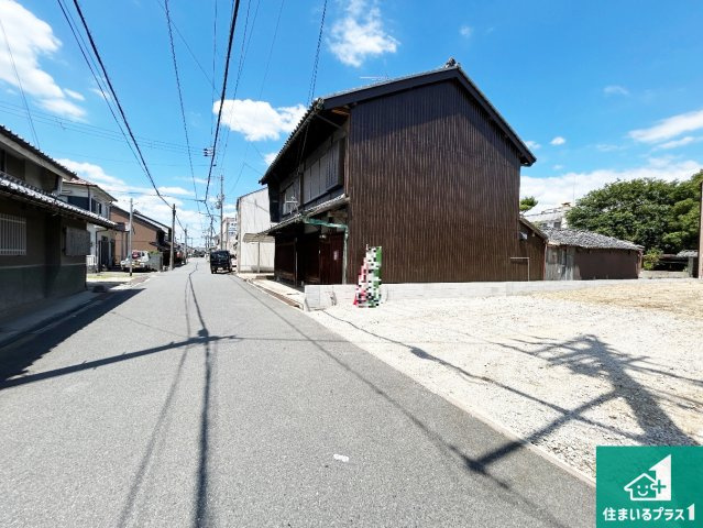 ●29(土)30(日)現地説明会！　天理市丹波市町　限定1邸の前面道路含む現地写真|周辺は閑静な住宅街です。前面道路もしっかりと有りますので車の出し入れも安心ですよ！