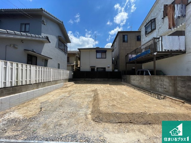 ★野洲市栄　第4期　新築一戸建ての外観|周辺は落ち着いた街並みの住宅地！子育てがしやすい住環境です！まだ未完成ですが、現地でしかわからない事もございます。是非一度ご覧ください。