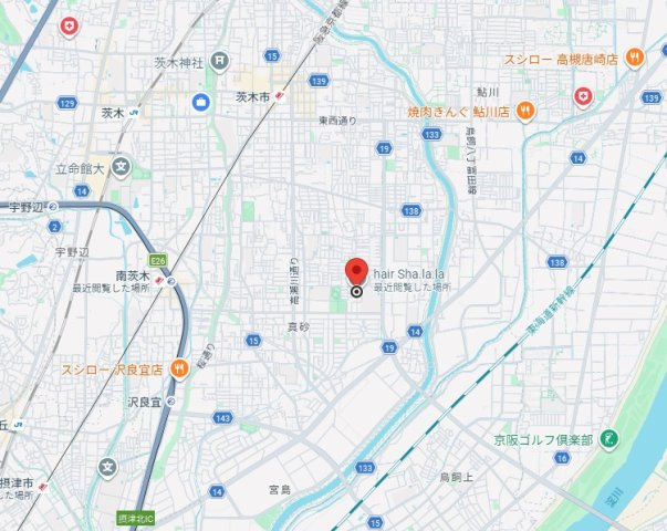 メゾン・ヴェルドゥールの地図
