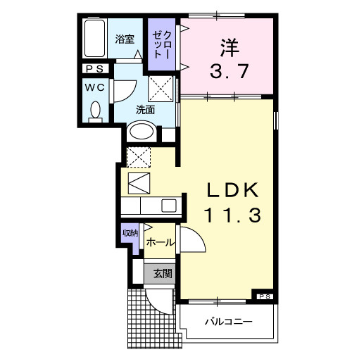 【間取り】 | サンリットⅡ