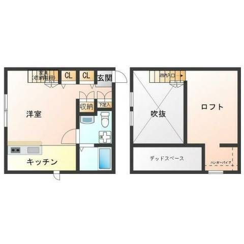 フェリチタ国分寺の間取り