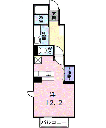 エテルネルAの間取り