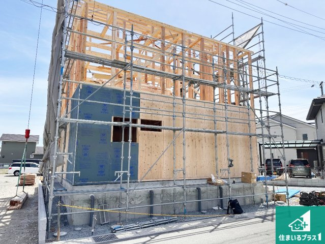 たつの市龍野町末政　第2期　新築一戸建ての外観|現在建築中！落ち着いた街並みで新生活を始めることが出来そう！周辺の物件も併せてご紹介させて頂きます！