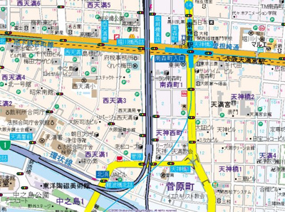 【地図】 | willDo南森町(ウィルドゥミナミモリマチ)