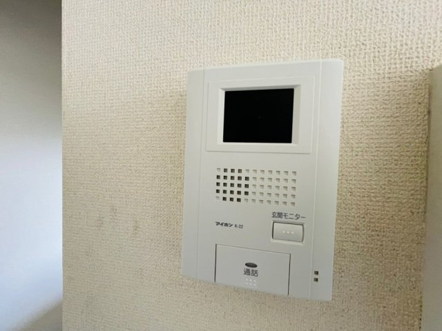 レオネクストアビタシオン　阿見のセキュリティ|TVモニター付きインターフォン