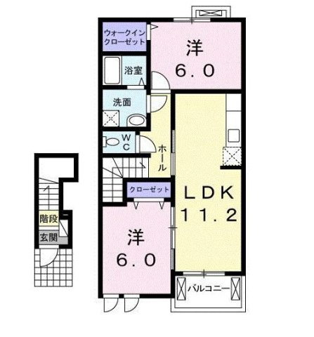 【間取り】 | セレーノＢ