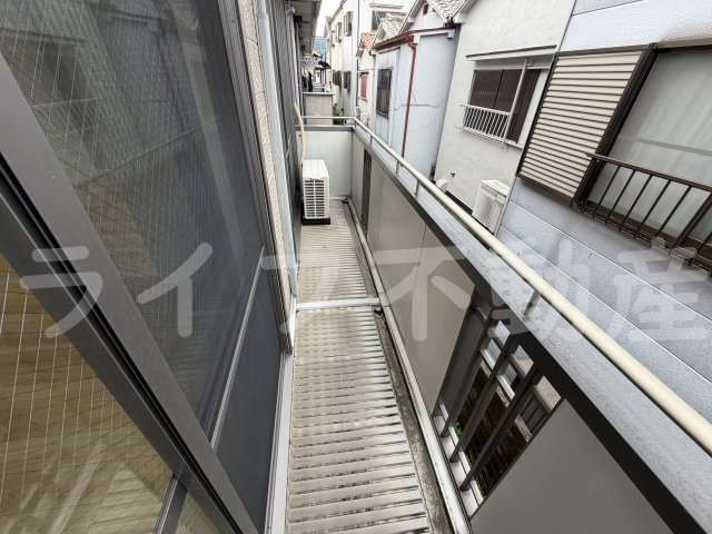 ディアス奥山のバルコニー
