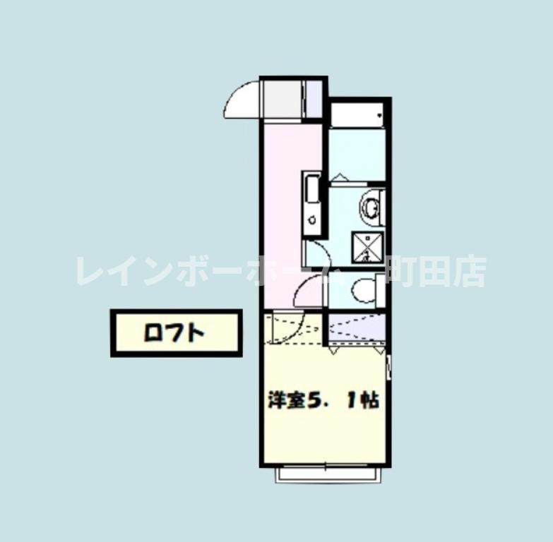 アパートメント枡形　NO1※初期費用分割後払いサービス利用可能物件の間取り