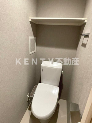 【トイレ】 | メイクス品川戸越パークプレイス | 落ち着いた色調のトイレです