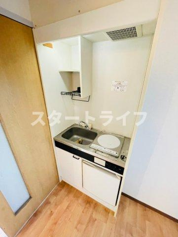 大阪市東淀川区東中島２丁目の賃貸マンションのキッチン