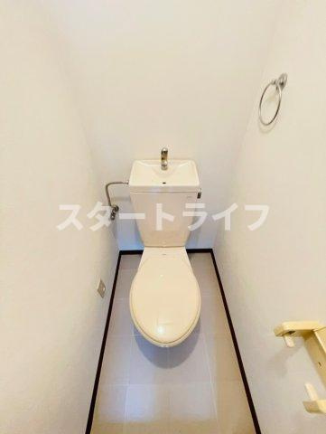 大阪市東淀川区東中島２丁目の賃貸マンションのトイレ