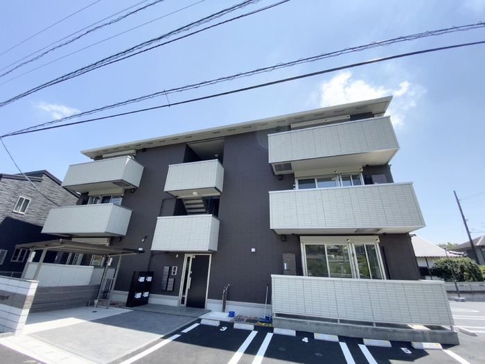 熊本市北区黒髪７丁目のアパートの外観