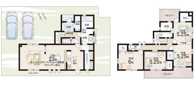 ●29(土)30(日)現地説明会！　葛城市林堂　全3邸の間取り|1号地