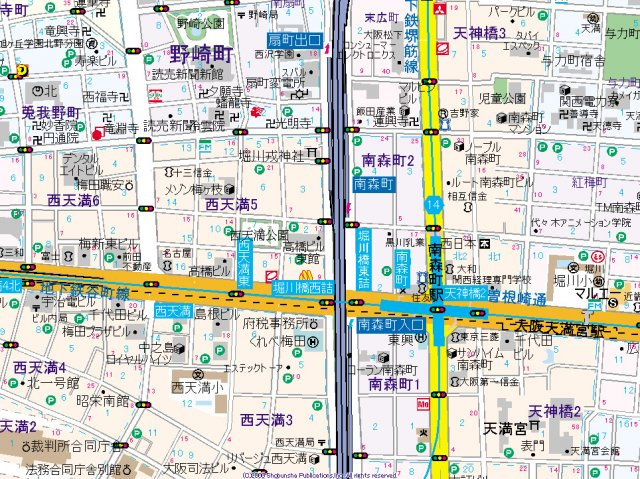 【地図】 | セレニテ梅田ルフレ