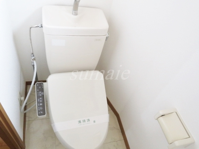 エクメーネ赤羽のトイレ|温水洗浄機能付き完備です！