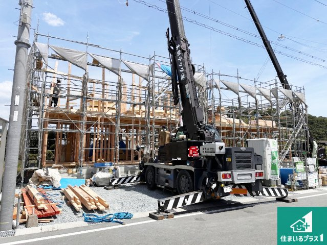たつの市龍野町末政　第2期　新築一戸建ての外観|現在建築中！落ち着いた街並みで新生活を始めることが出来そう！周辺の物件も併せてご紹介させて頂きます！