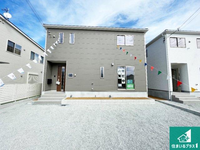 たつの市龍野町末政　第2期　新築一戸建ての外観|お客様に長く安心して住んでいだだける事にこだわった家づくり！住んでからのアフターサービスにもしっかりと取り組んでいます！
