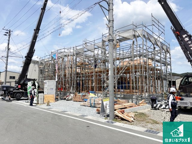 たつの市龍野町末政　第2期　新築一戸建ての外観|現在建築中！落ち着いた街並みで新生活を始めることが出来そう！周辺の物件も併せてご紹介させて頂きます！