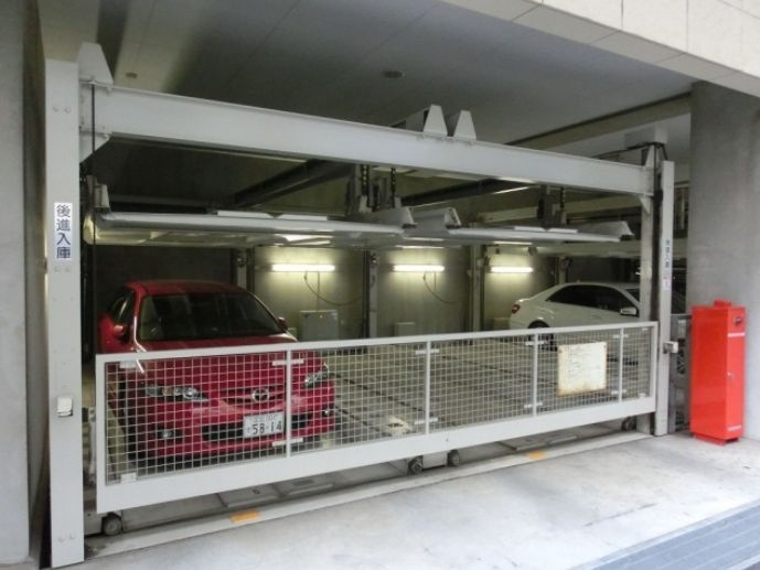 ハウス桃李の駐車場|駐車場完備です