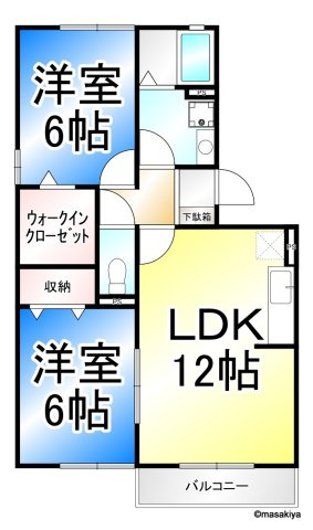 ライジング・エムの間取り