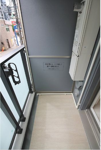 エステムコート名古屋黒川シャルマンのバルコニー