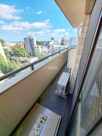 アクアレールのバルコニー