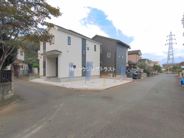 仲介手数料無料　ハートフルタウン林３丁目524番・新築全１棟の前面道路含む現地写真