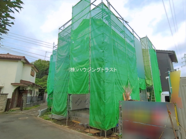 仲介手数料無料　ハートフルタウン林３丁目524番・新築全１棟の前面道路含む現地写真